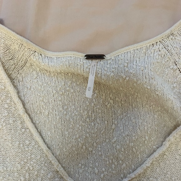 Free People Found My Friend Boucle Sweater - Picture 3 of 4